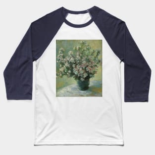 Vase of Flowers by Claude Monet Baseball T-Shirt